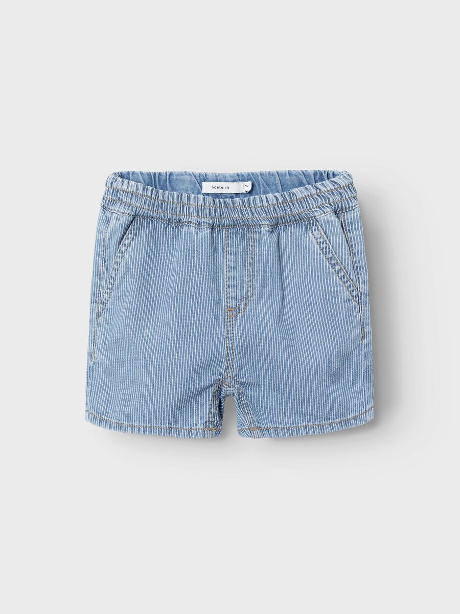 REGULAR FIT DENIM SHORT