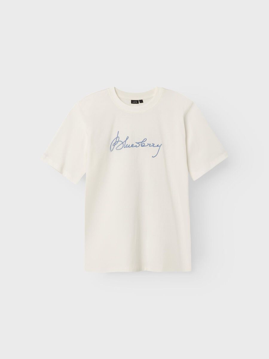 PRINT OP DE ACHTERKANT T-SHIRT