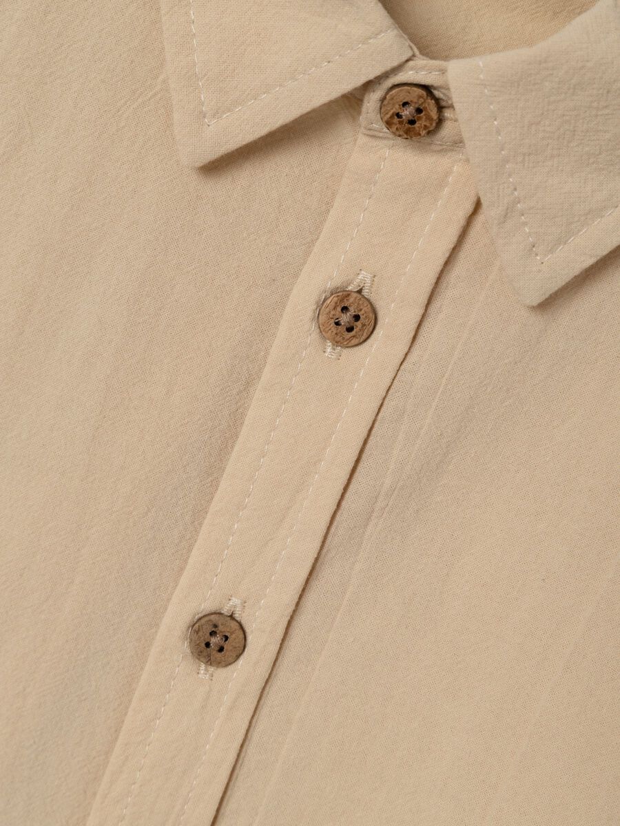 LANGE MOUWEN OVERHEMD