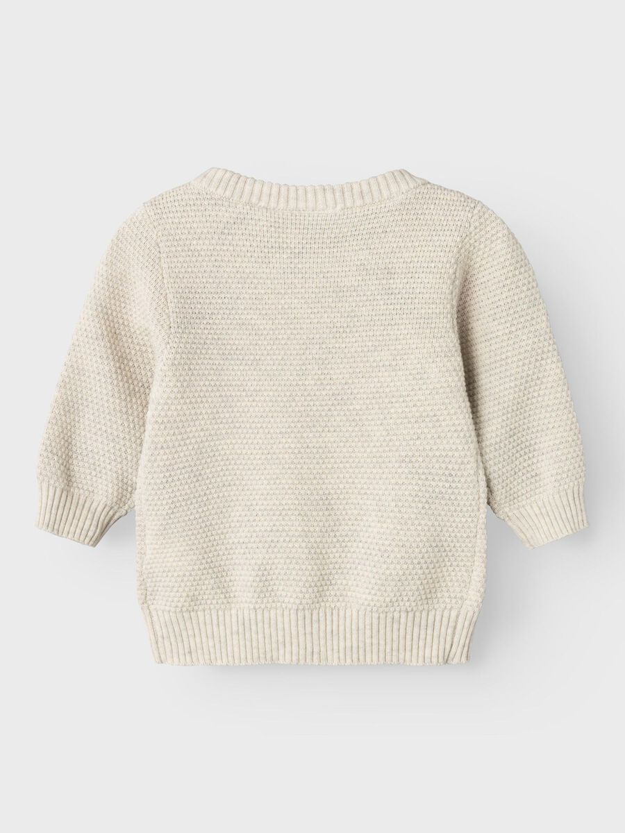 BIOLOGISCH KATOEN GEBREID VEST