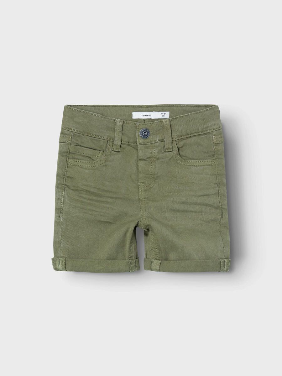 SLIM-FIT LANG SHORTS