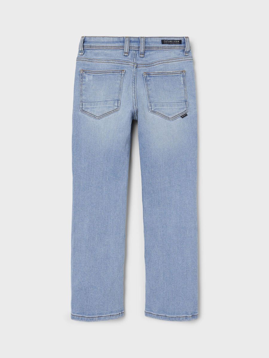 STRAIGHT FIT JEANS