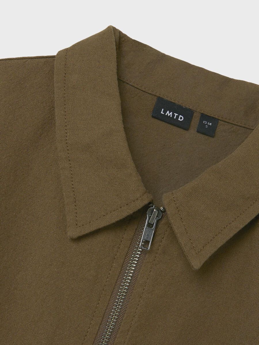 LANGE MOUWEN OVERSHIRT