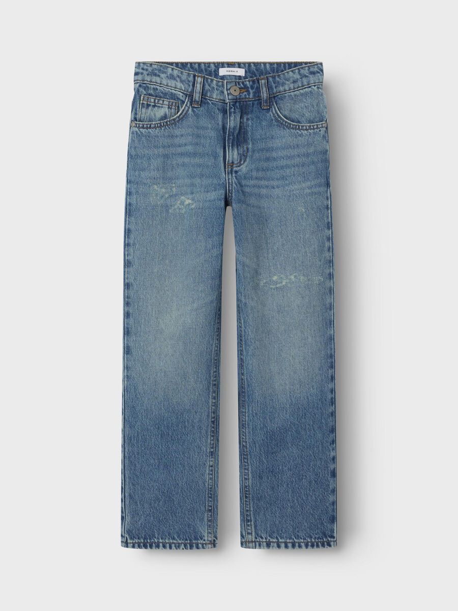STRAIGHT LEG JEANS