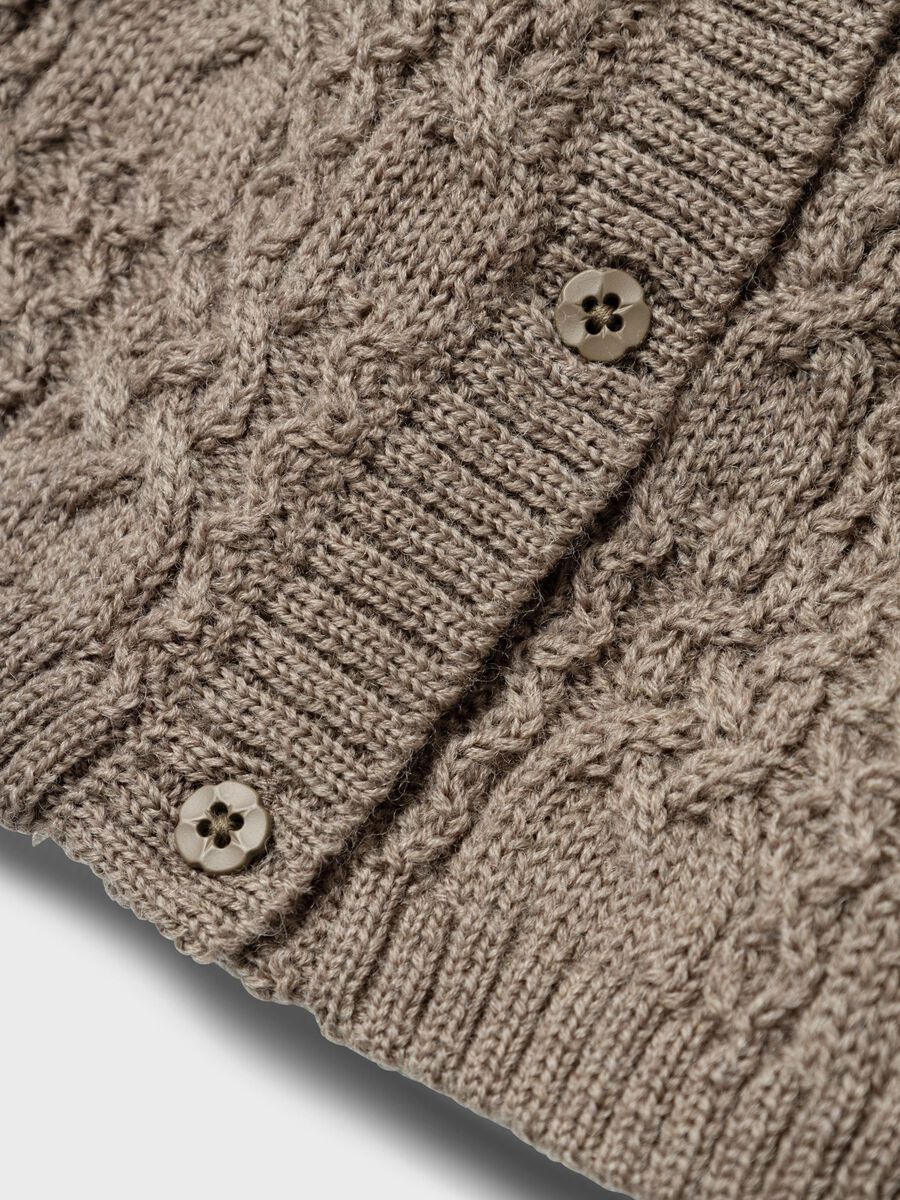 MERINOWOL GEBREID VEST