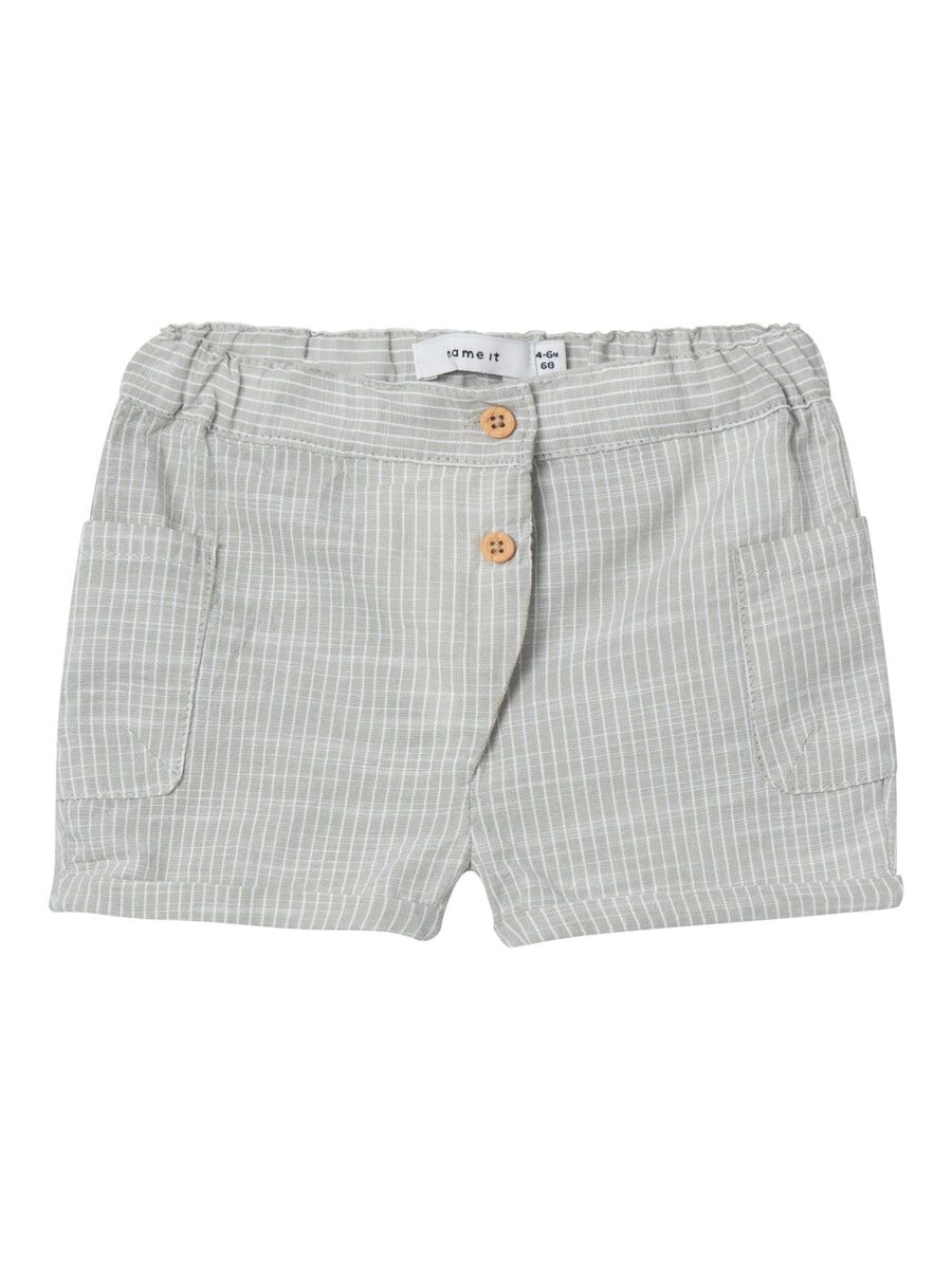 GESTREEPT SHORTS