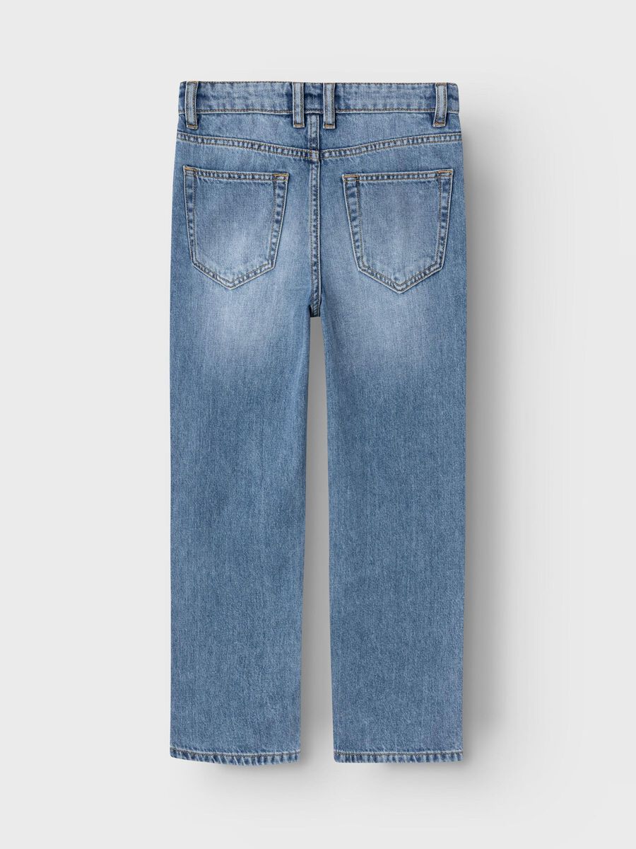 STRAIGHT LEG JEANS