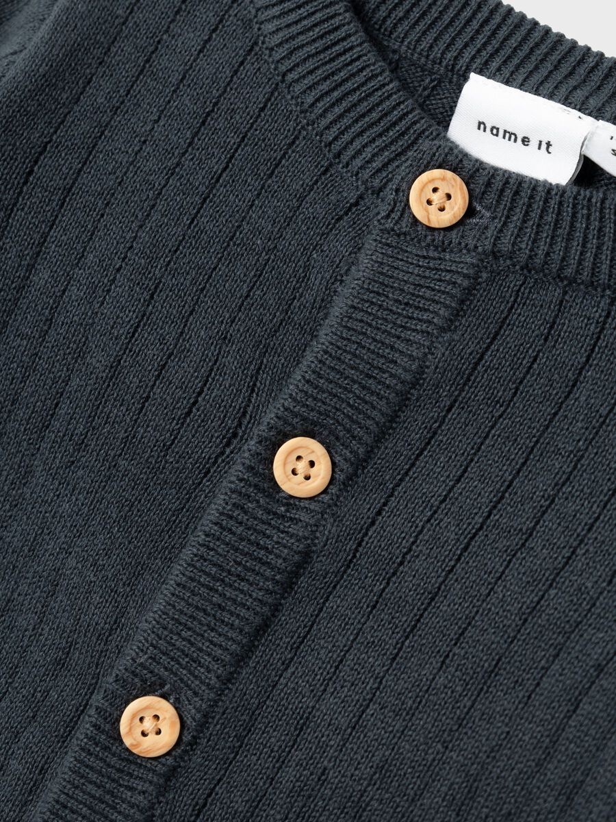 LANGE MOUWEN GEBREID VEST