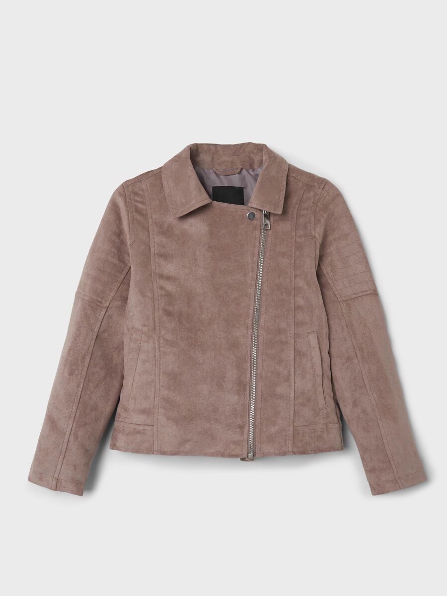 FAUX SUÈDE JAS