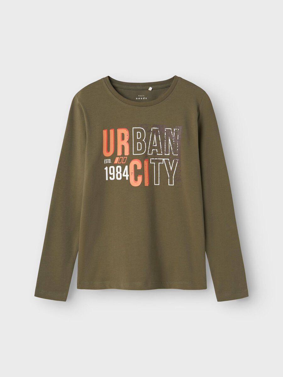 PRINT TOP MET LANGE MOUWEN