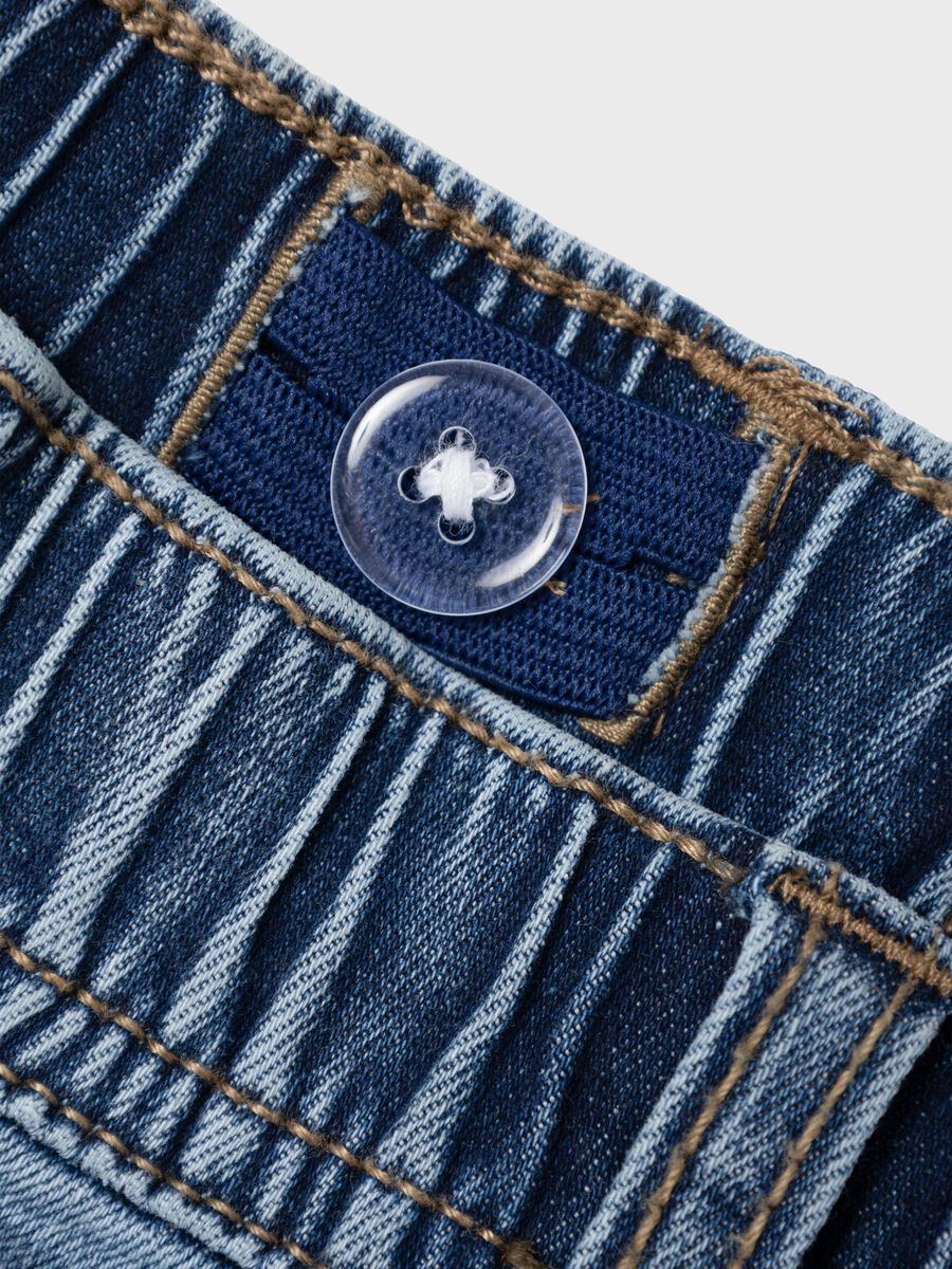 REGULAR FIT DENIM SHORT