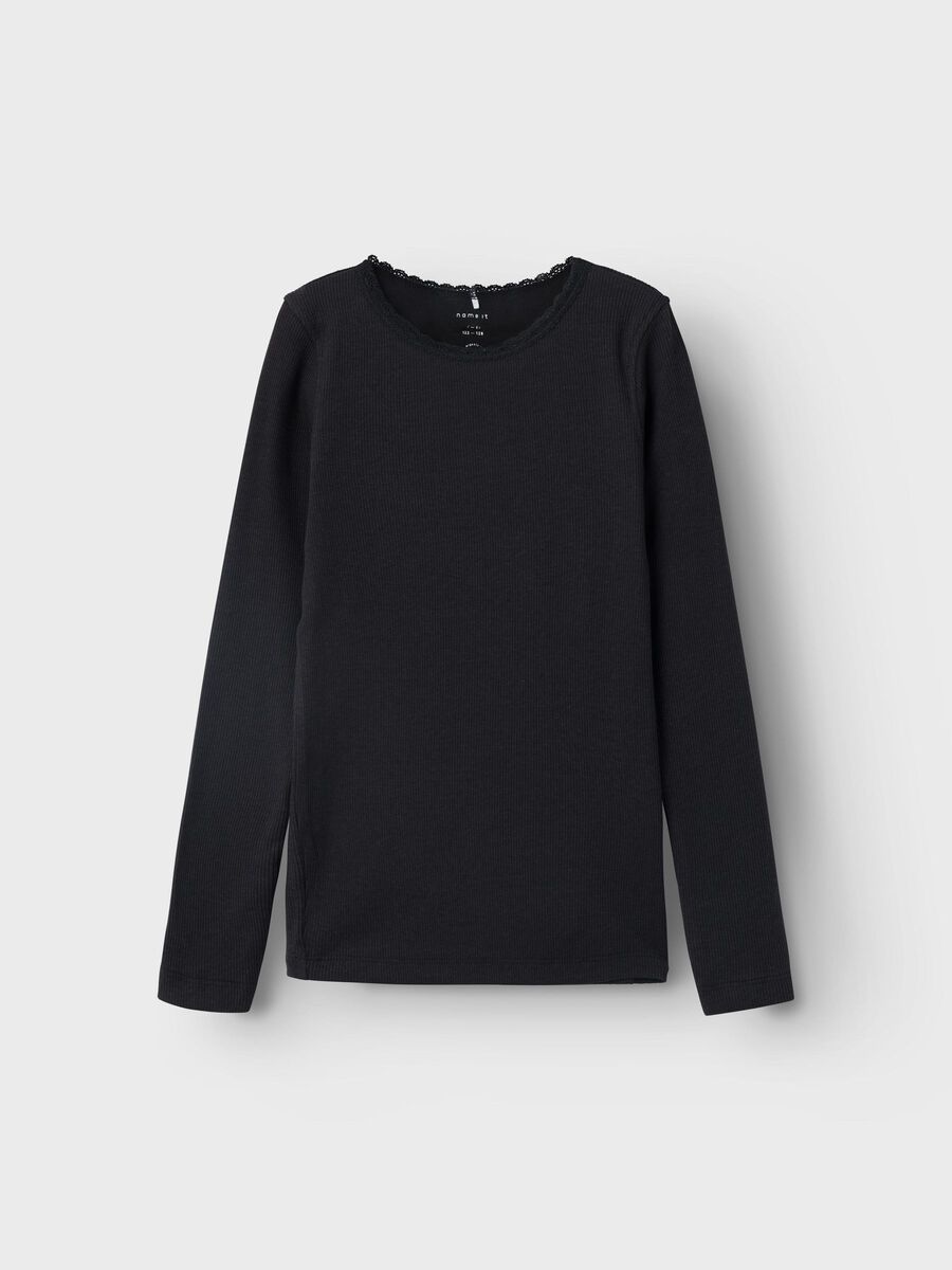 - SLIM TOP MET LANGE MOUWEN