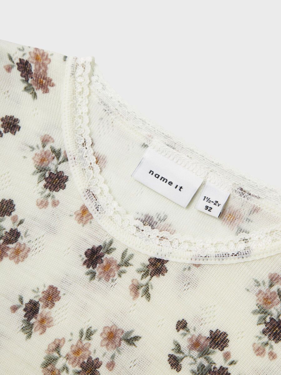 MERINO WOL TOP MET LANGE MOUWEN