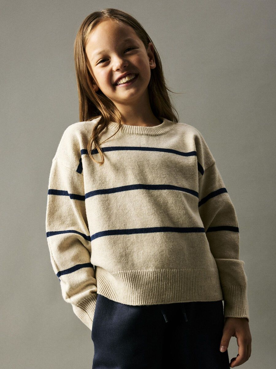 BOXY FIT GEBREIDE TRUI