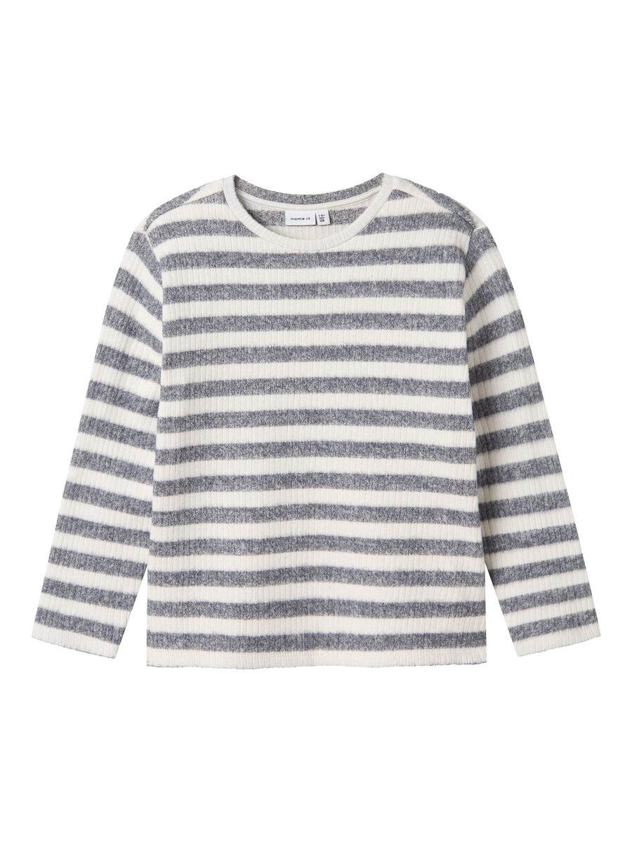 REGULAR FIT TOP MET LANGE MOUWEN