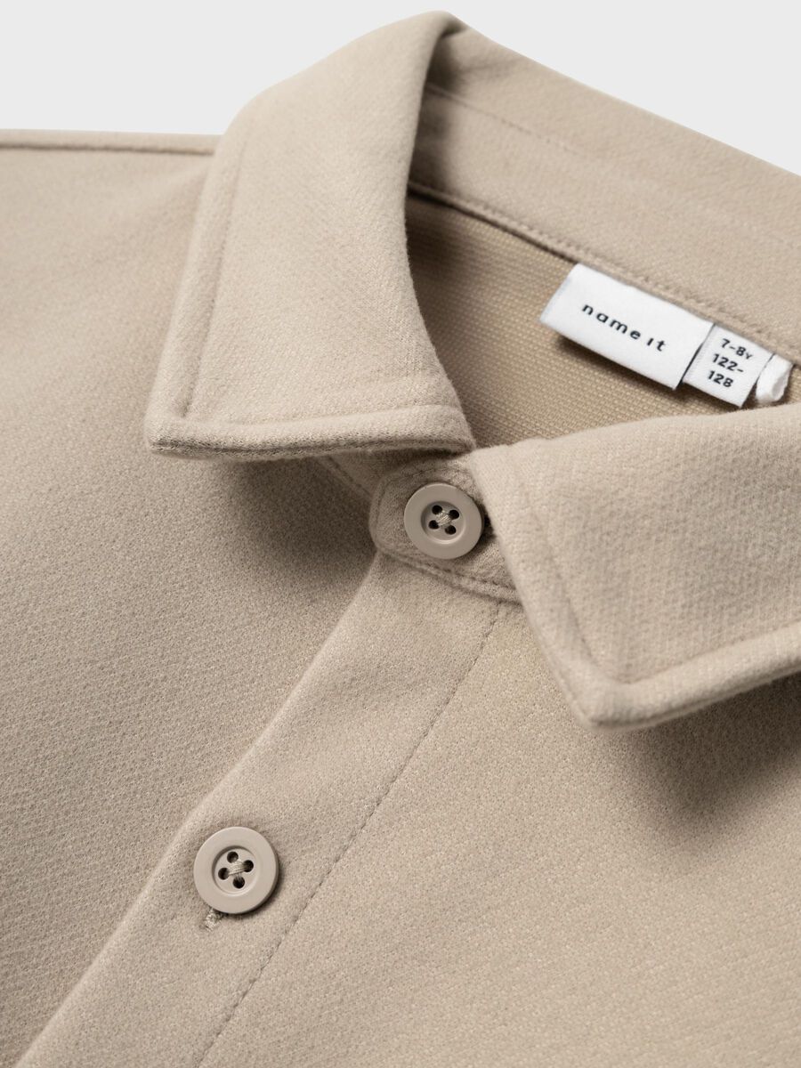 LANGE MOUWEN OVERSHIRT