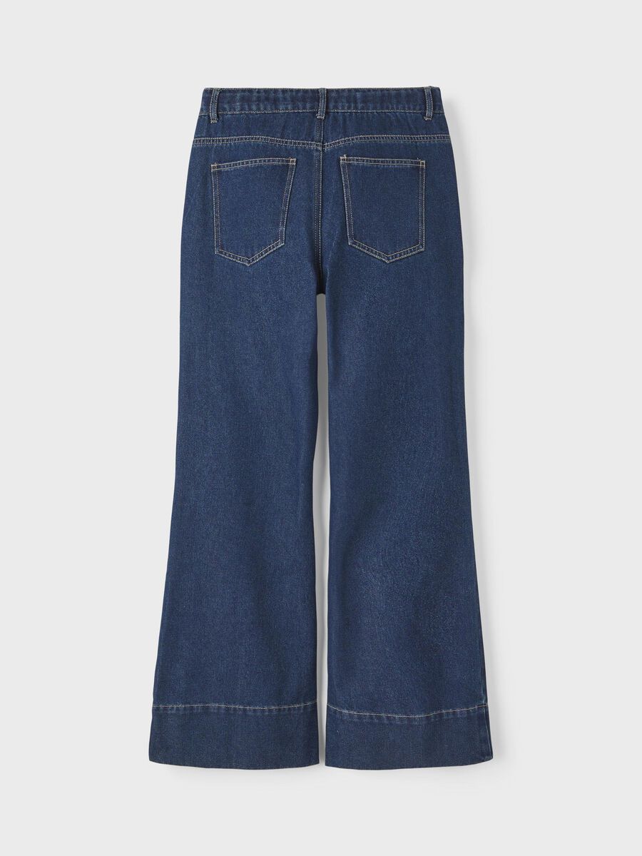 LOW-WAIST BOOTCUT JEANS