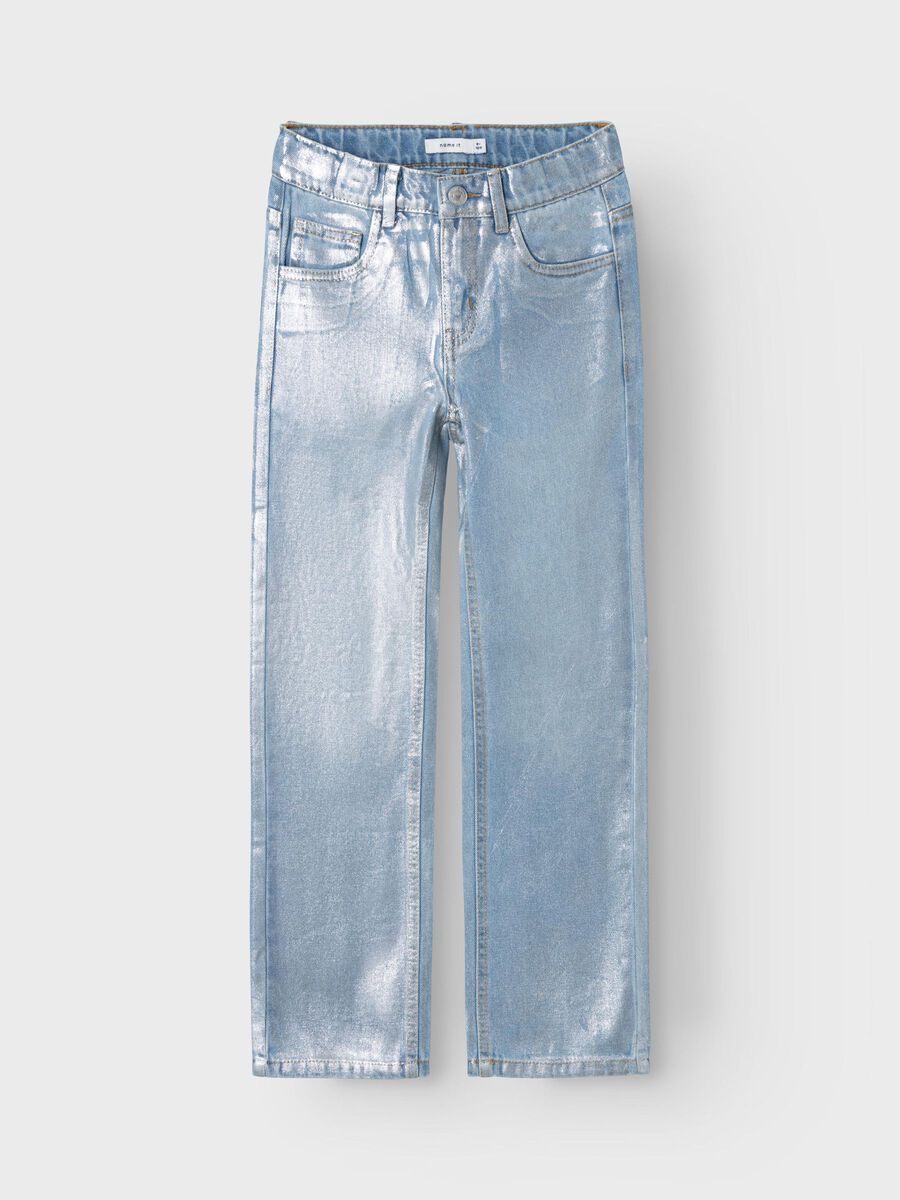 STRAIGHT LEG JEANS