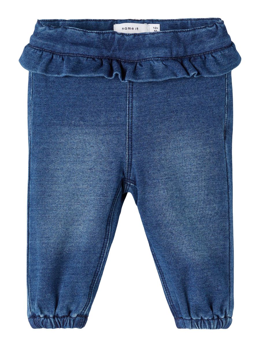 BAGGY FIT DENIM SWEATPANTS