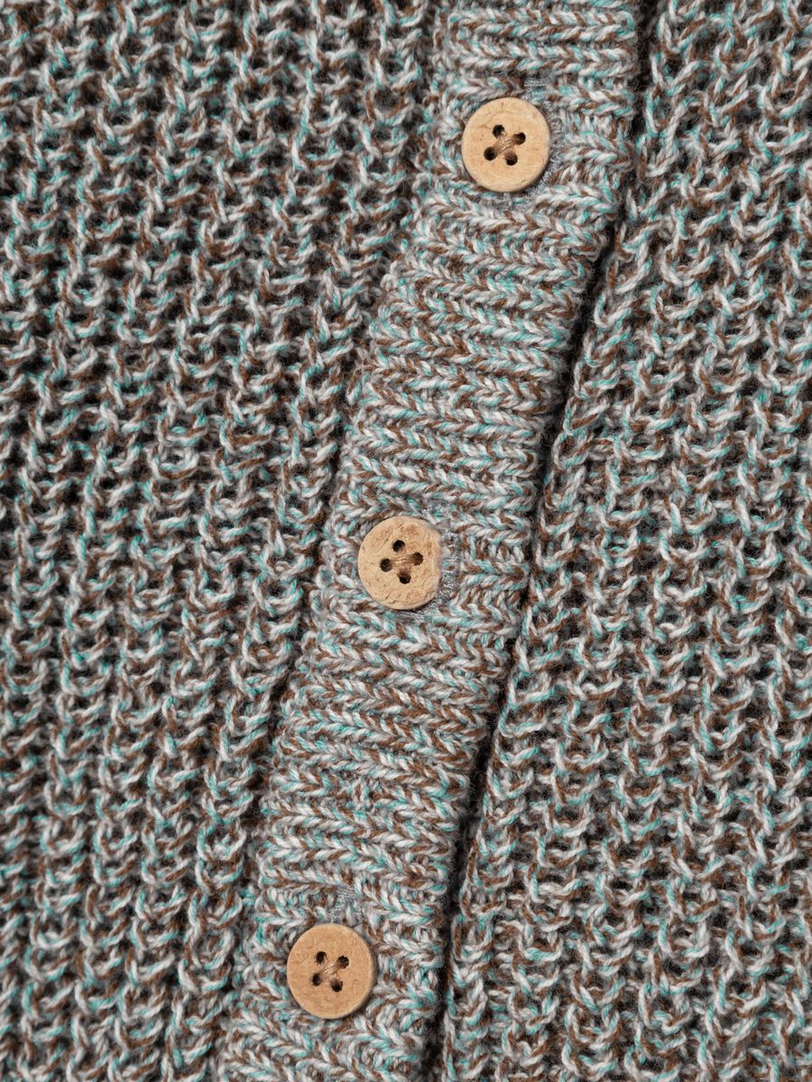 LANGE MOUWEN GEBREID VEST