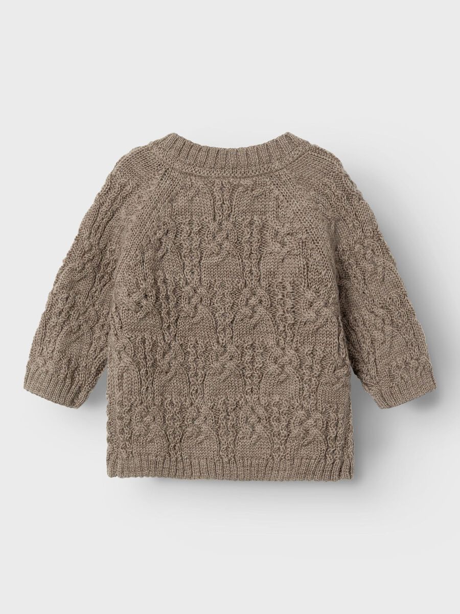 MERINOWOL GEBREID VEST