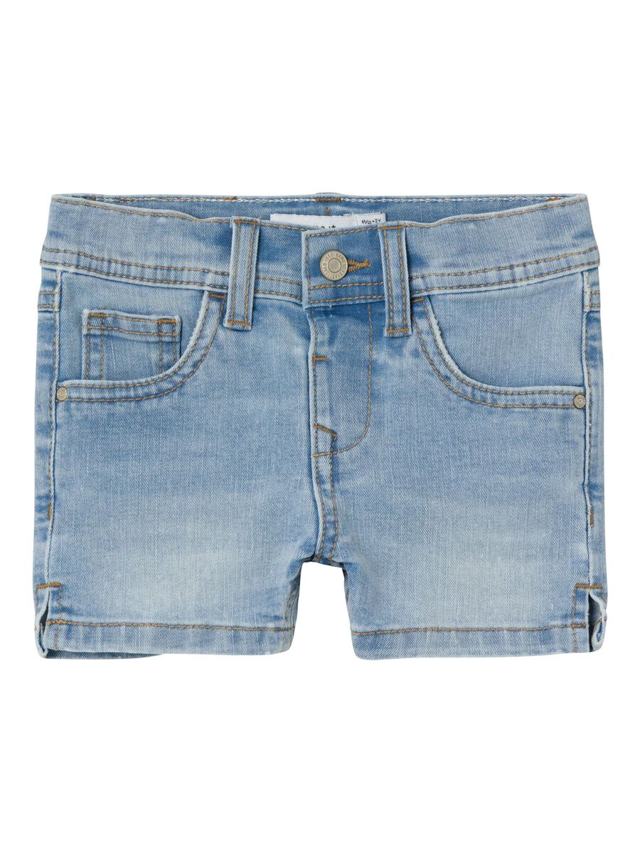 SLIM FIT DENIM SHORT