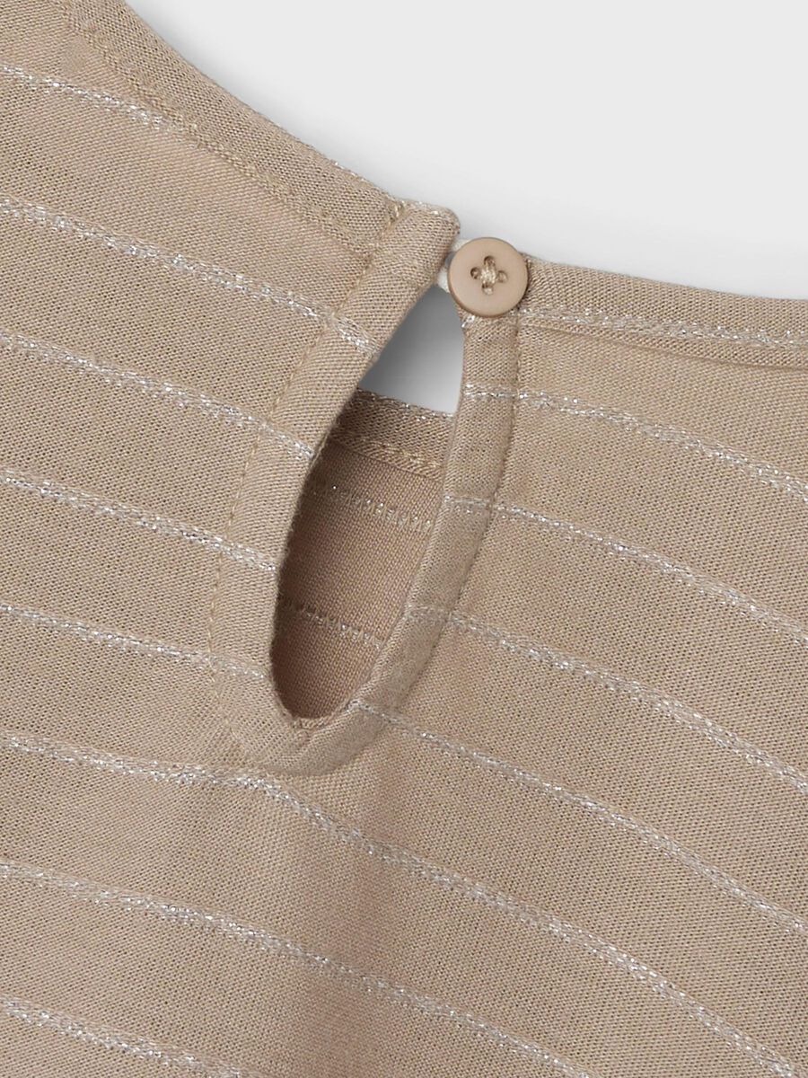 REGULAR FIT TOP MET LANGE MOUWEN