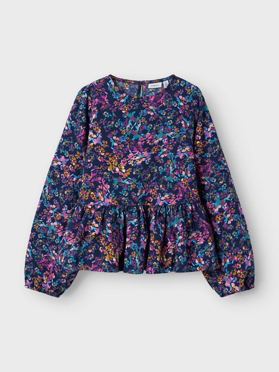 PRINT TOP MET LANGE MOUWEN