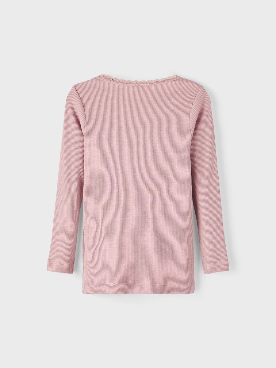BASIC TOP MET LANGE MOUWEN
