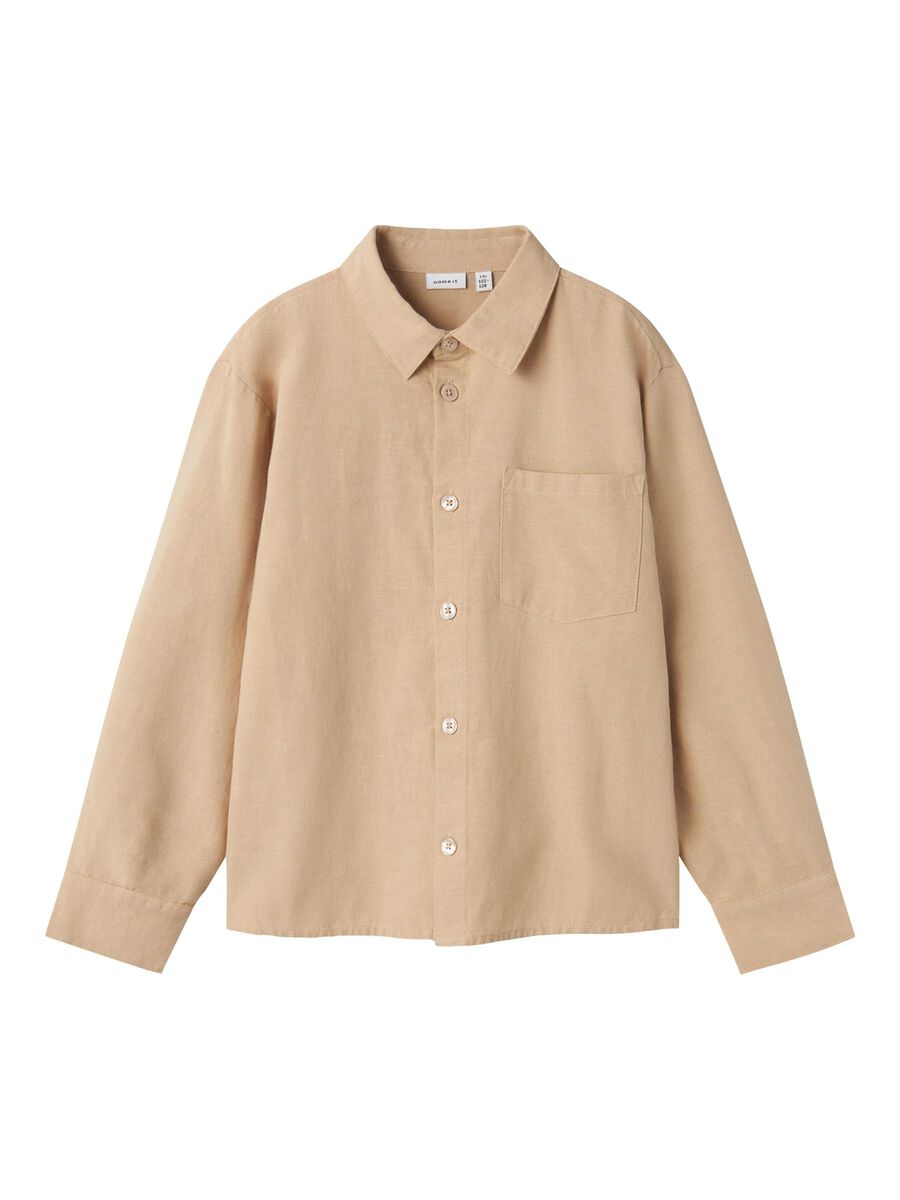 LANGE MOUWEN OVERHEMD