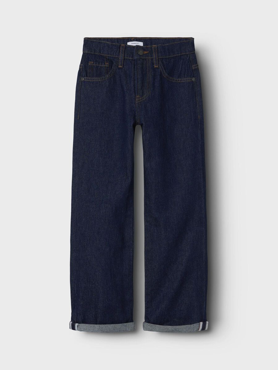 STRAIGHT LEG JEANS