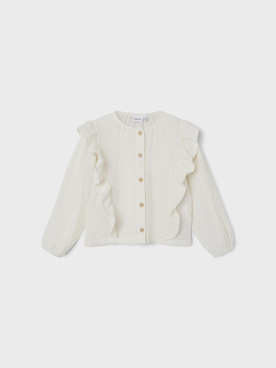 LANGE MOUWEN OVERHEMD