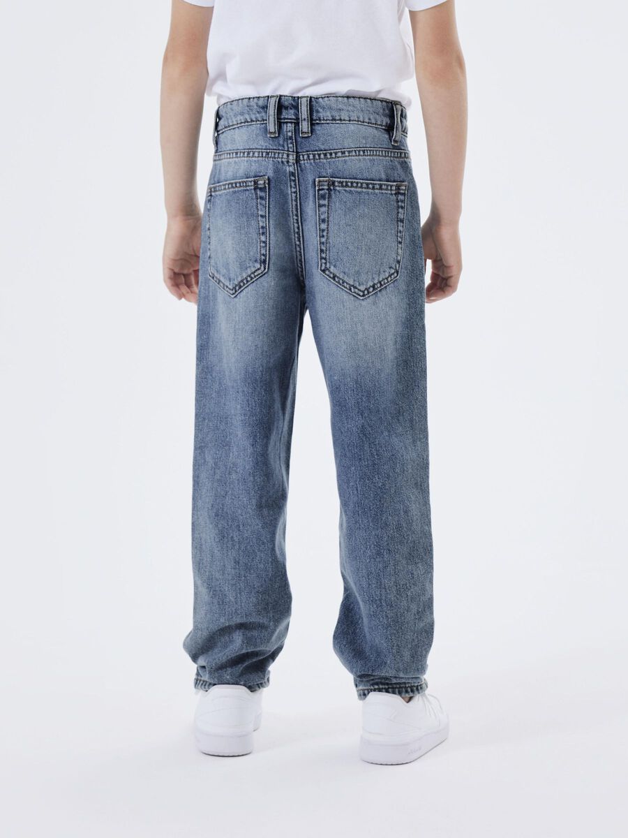 STRAIGHT LEG JEANS