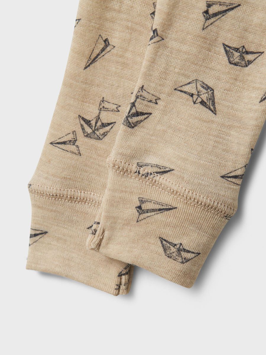 MERINO WOL LANGE ONDERBROEK