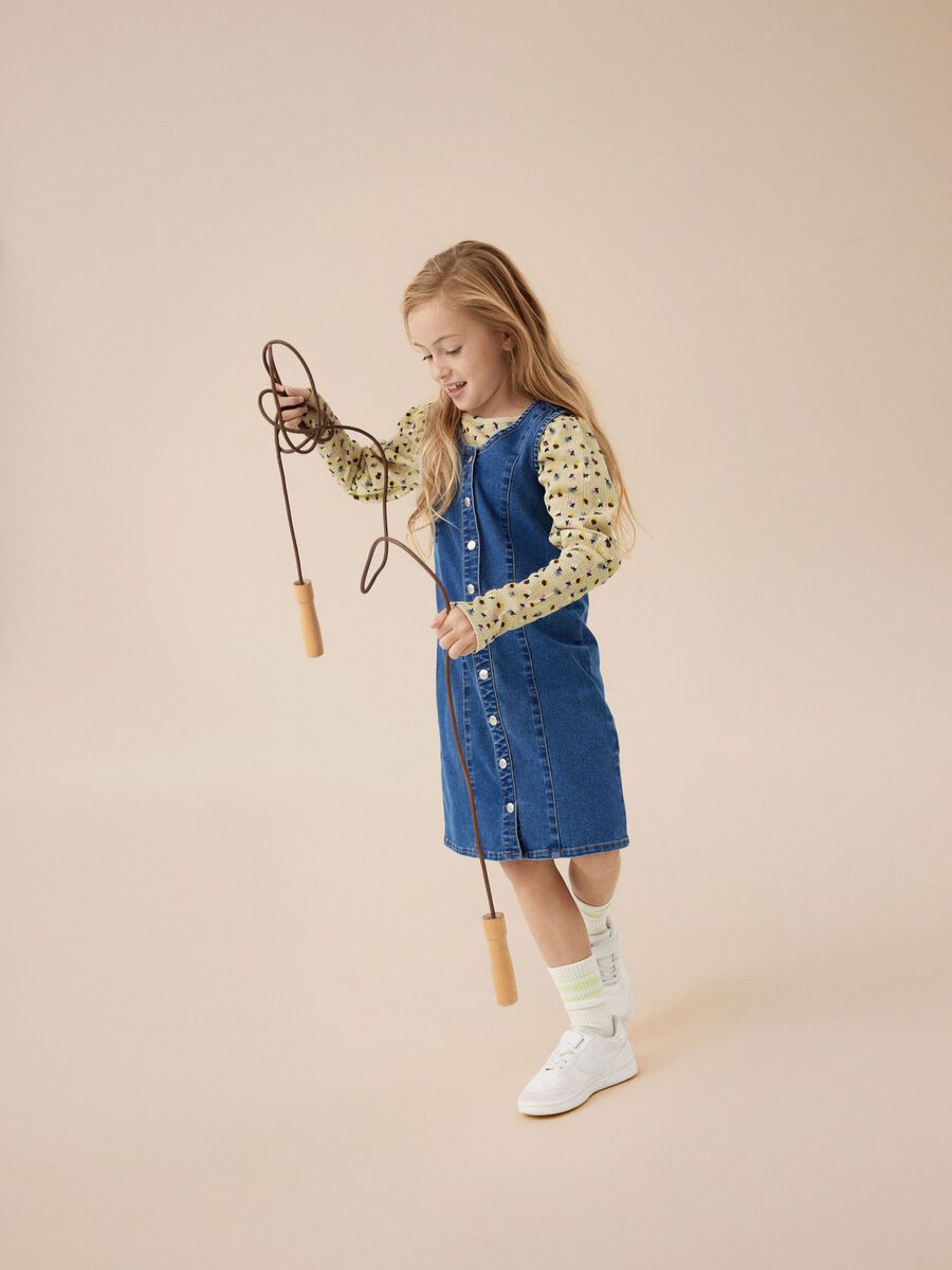 REGULAR FIT TOP MET LANGE MOUWEN