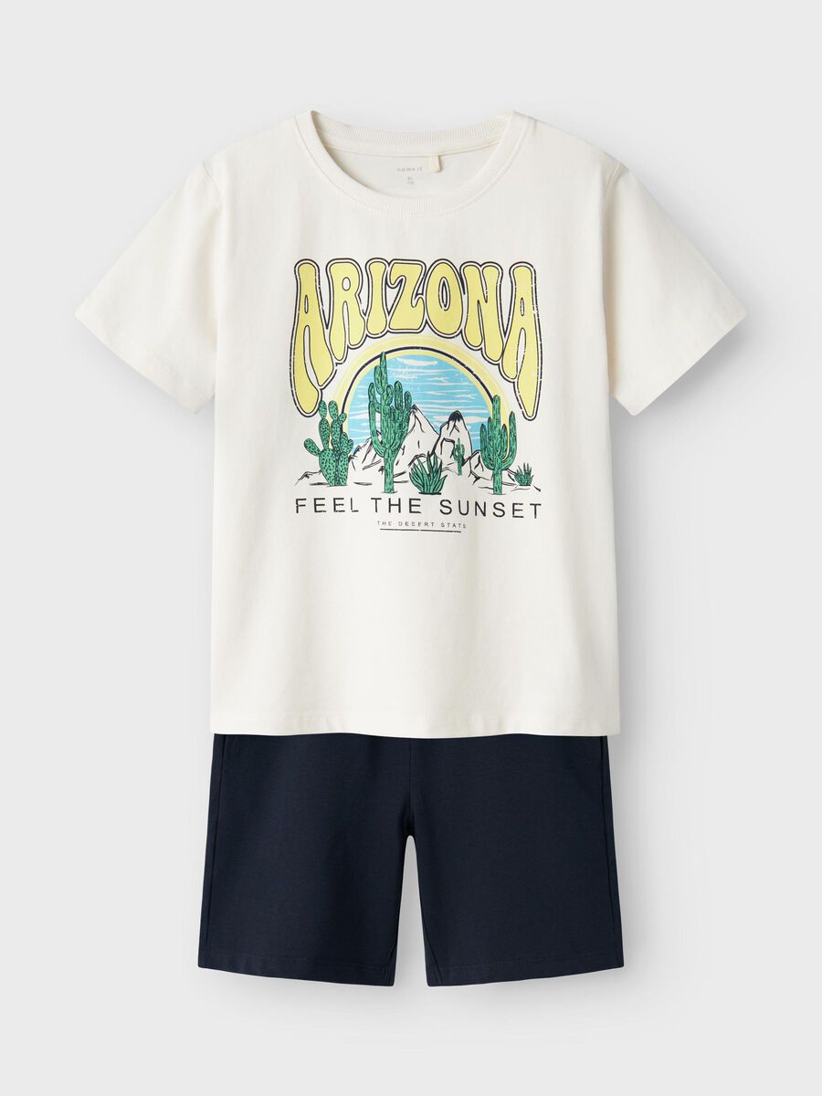 REGULAR FIT SHORT SET