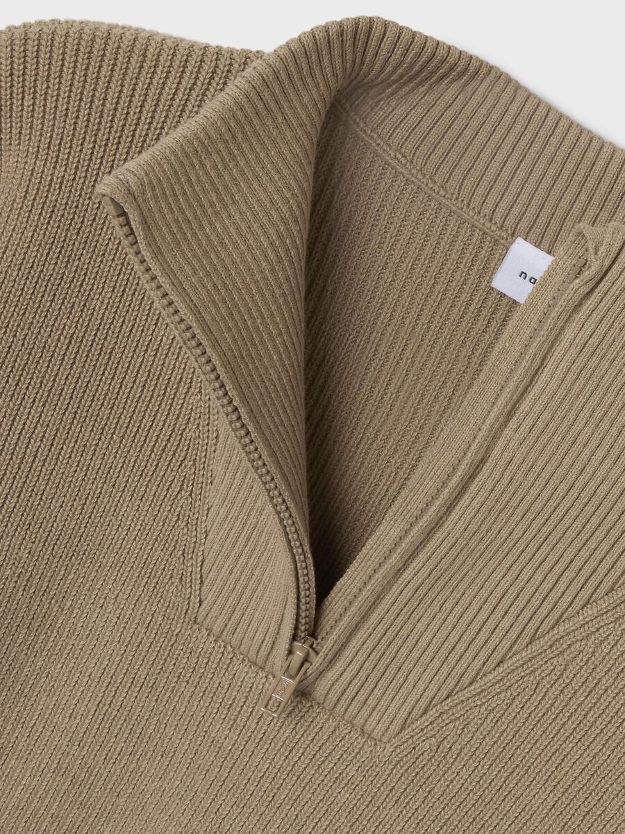 REGULAR FIT GEBREIDE TRUI