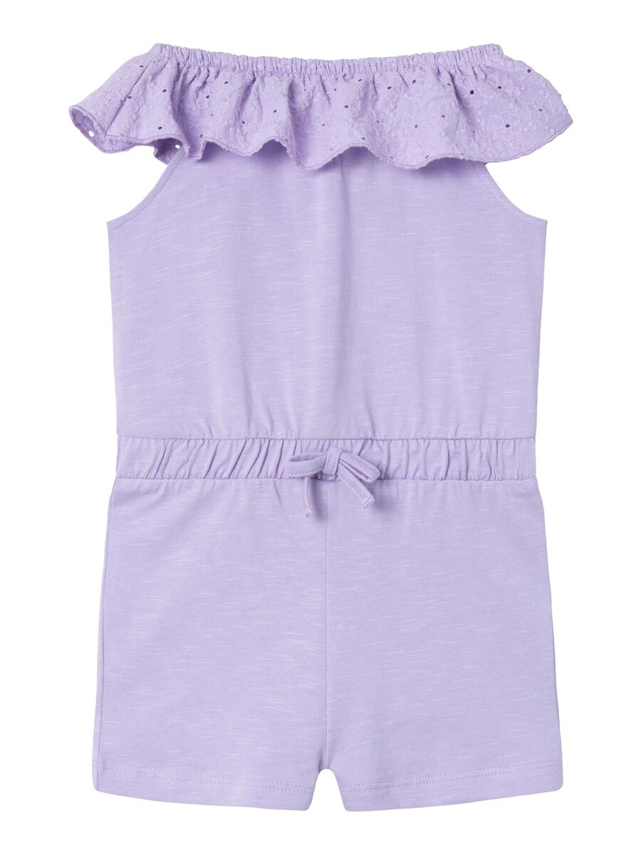 OFF-SHOULDER PLAYSUIT