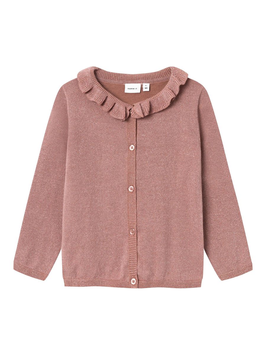 GLITTER GEBREID VEST