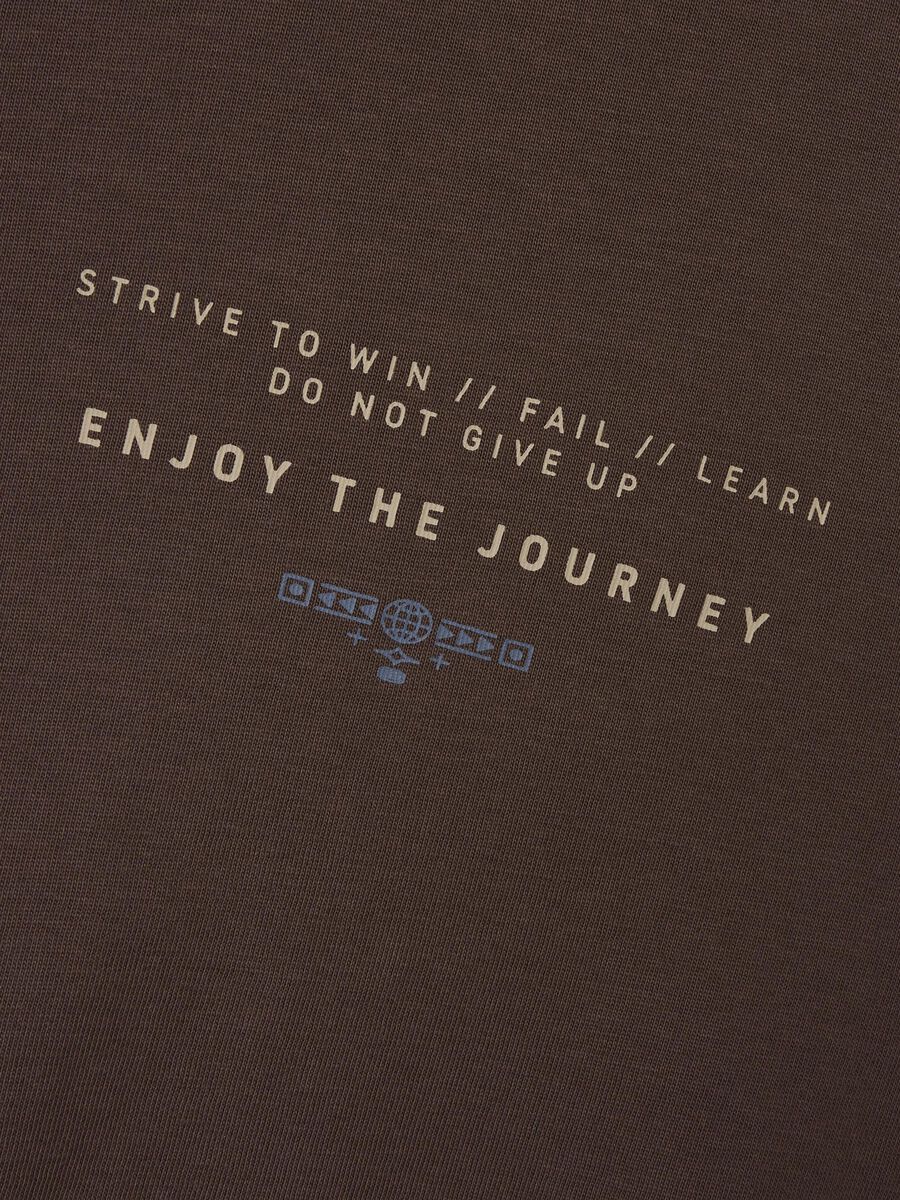 REGULAR FIT TOP MET LANGE MOUWEN