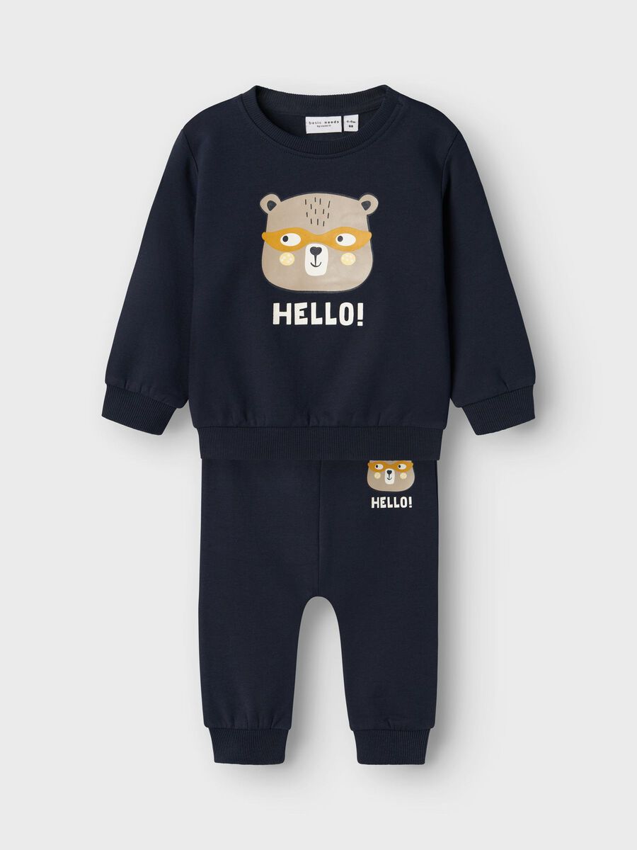 REGULAR FIT SET VAN SWEAT-ITEMS