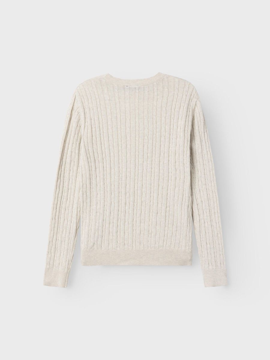 RELAXED FIT GEBREIDE TRUI