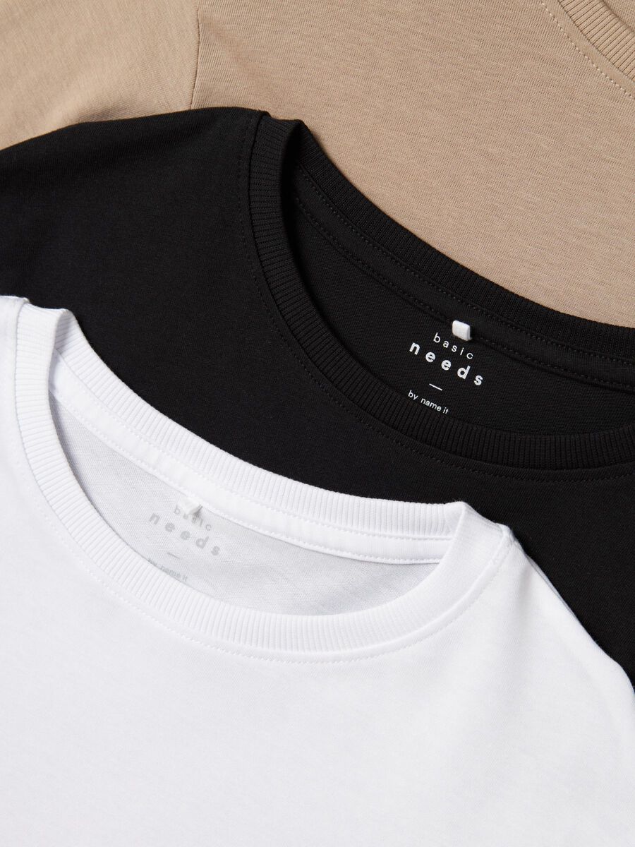 3-PACK TOP MET LANGE MOUWEN