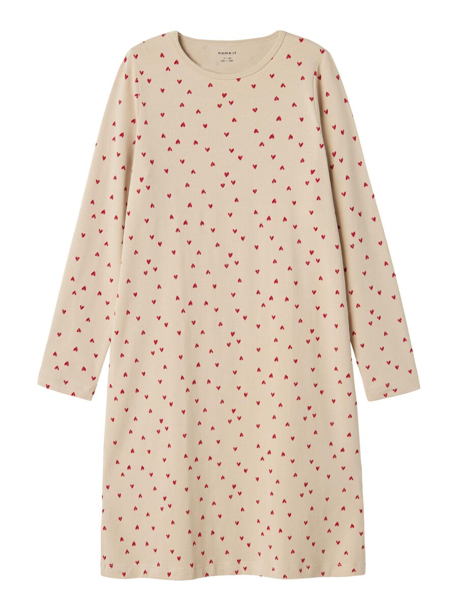 LANGE MOUWEN NACHTHEMD