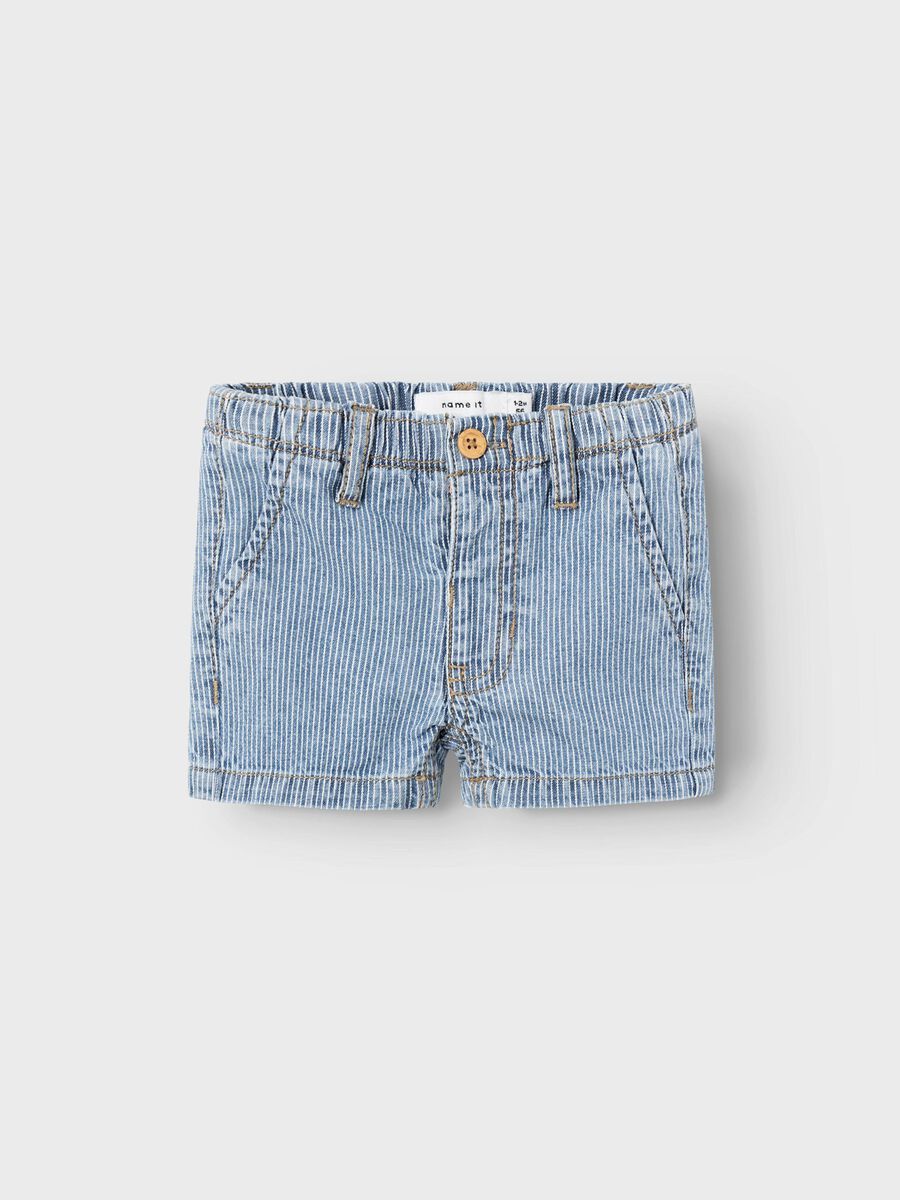 REGULAR FIT DENIM SHORT