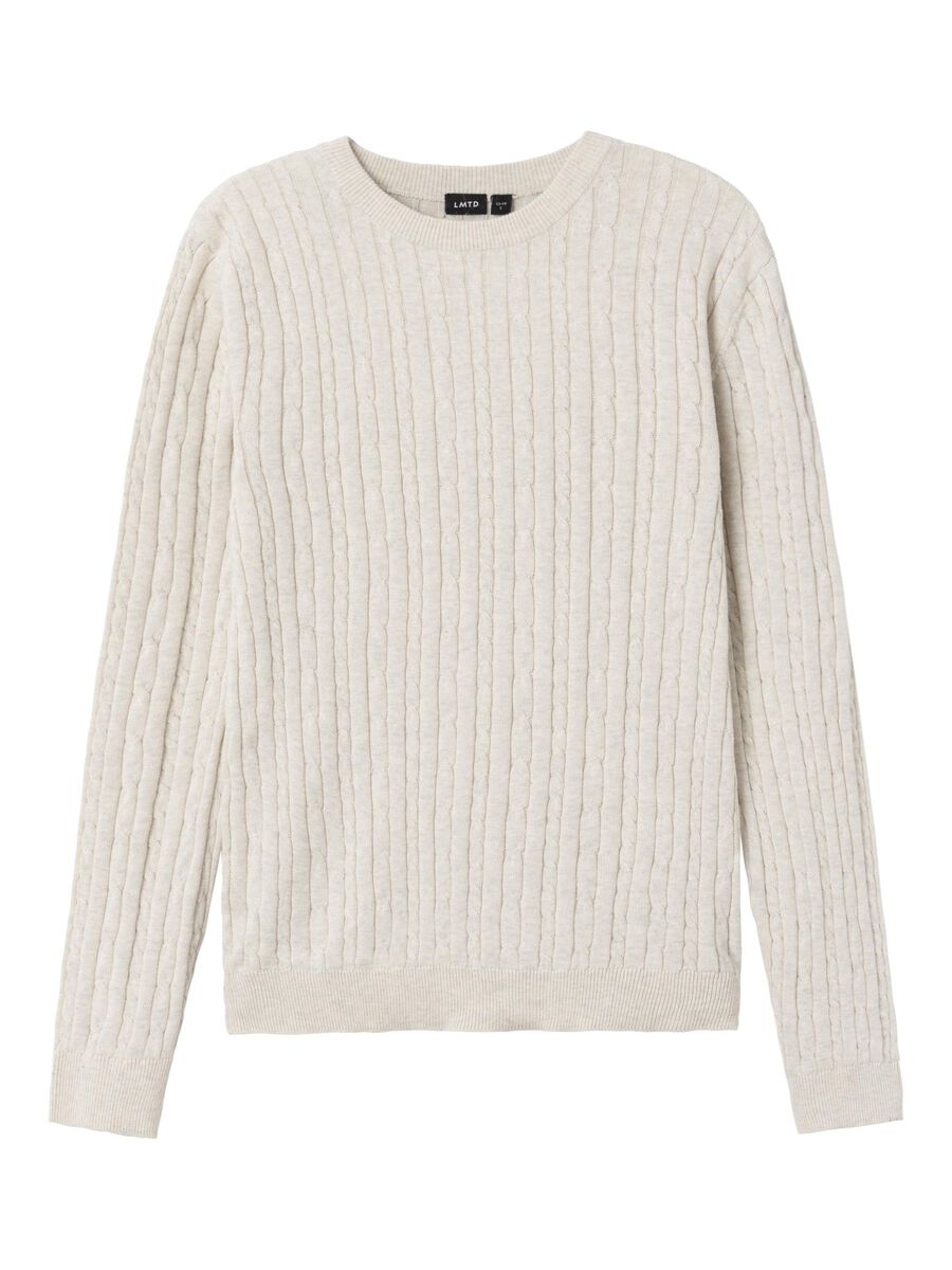 RELAXED FIT GEBREIDE TRUI