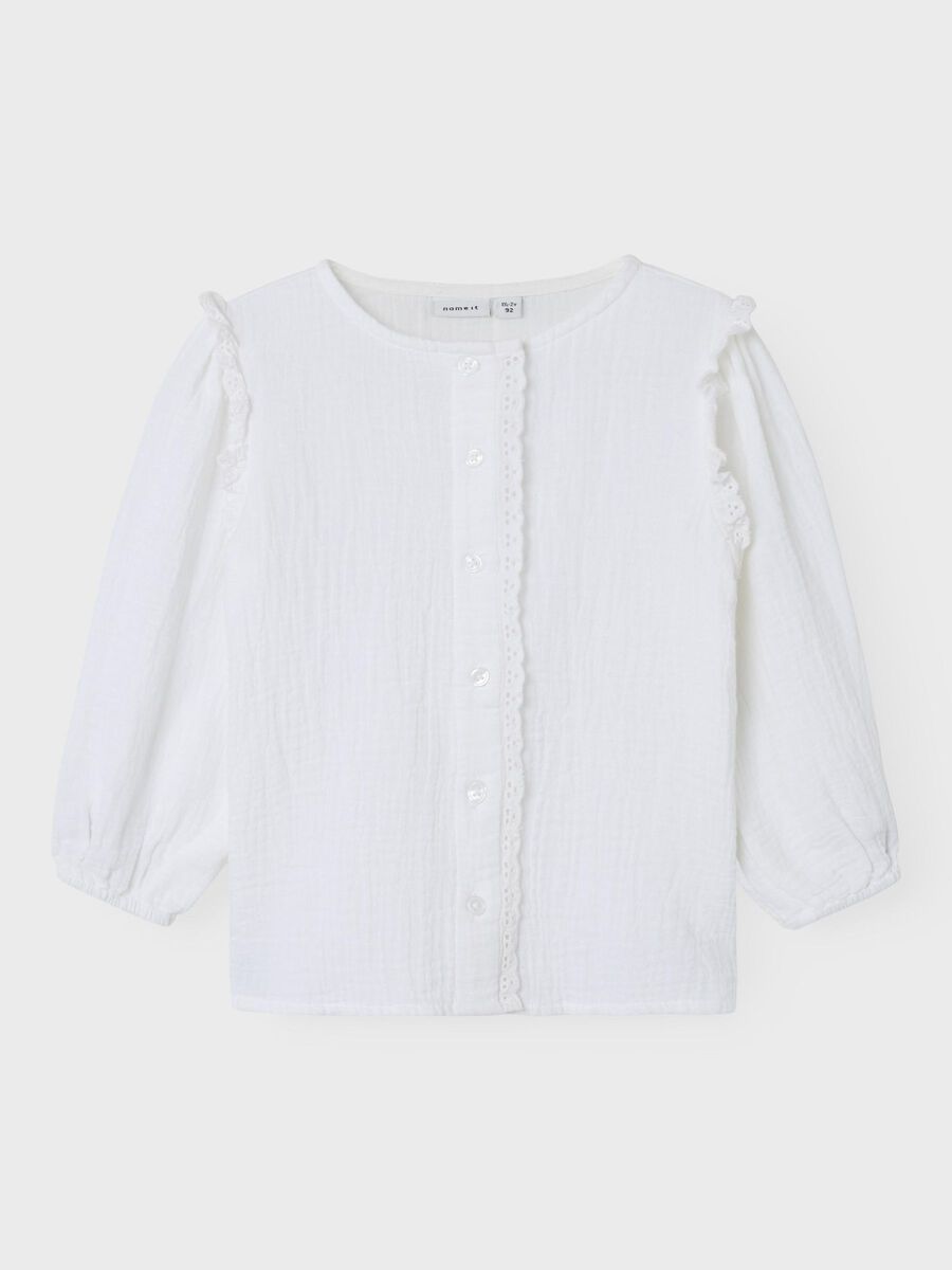 LANGE MOUWEN OVERHEMD