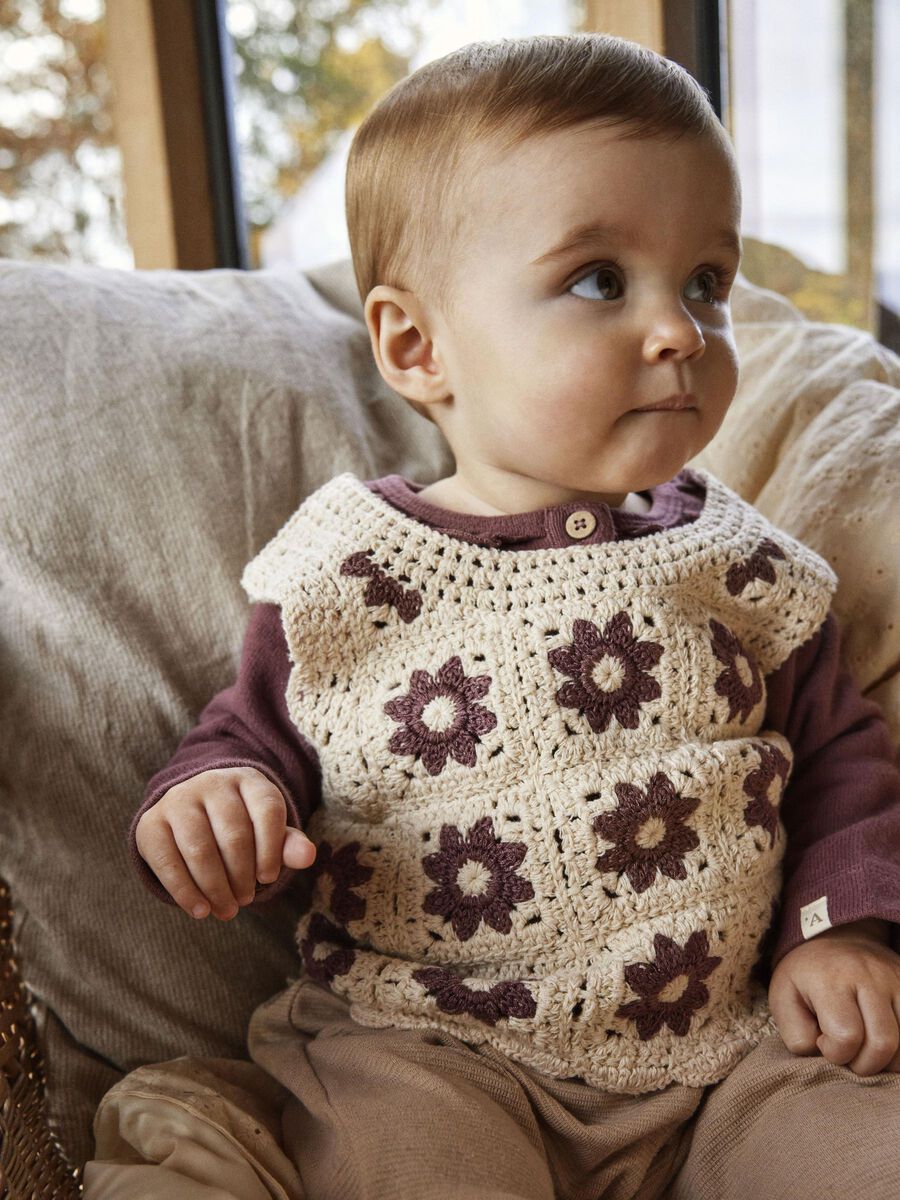 LOOSE FIT GEBREID GILET