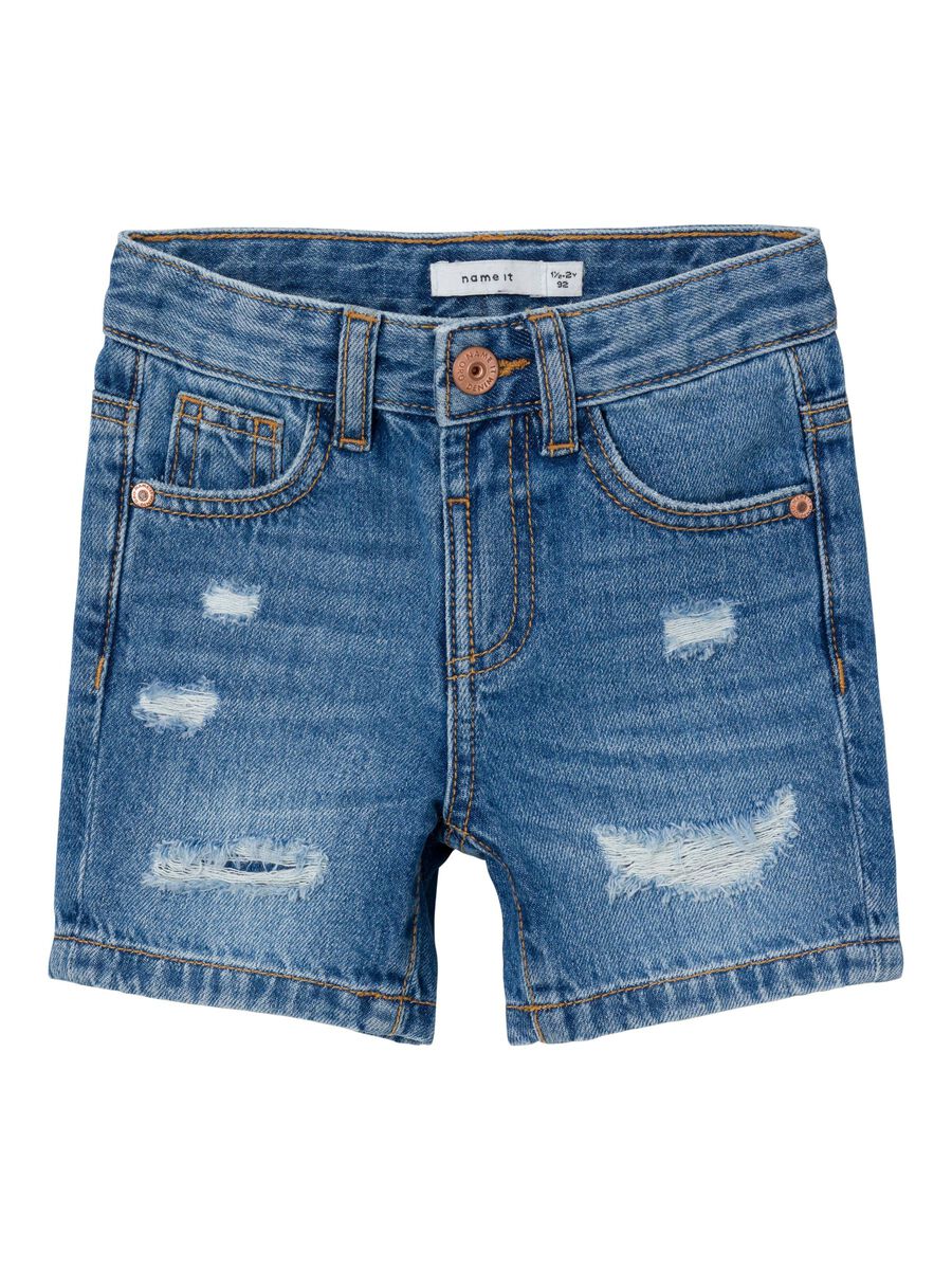 REGULAR FIT DENIM SHORT