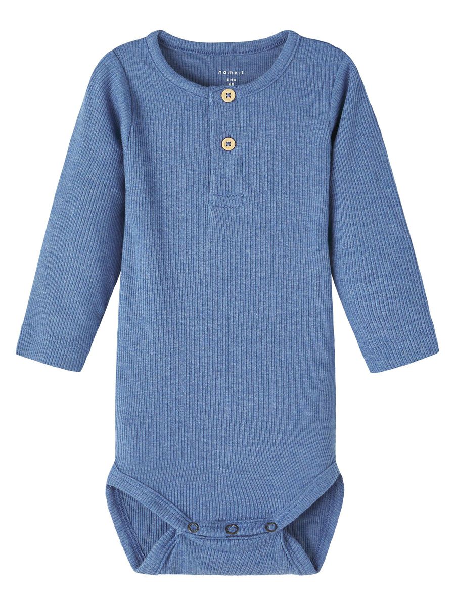 LANGE MOUWEN RIB ROMPER